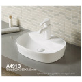 wholesale top mount single bowl bathroom sink